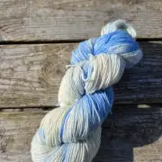 Hand-Dyed Yarn: Bluefaced Leicester,  4 ply image 1