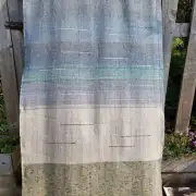 Two Sisters Tweeds landscape wall hanging or throw image 1