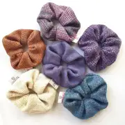 Bespoke Harris Tweed hair scrunchie image 1