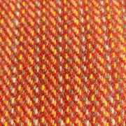 Three Sisters Tweed Fabric - dark orange image 3