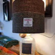 Hearach whisky bottle lamp with shade of choice image 6