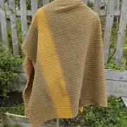 Two Sisters Tweed Shawl Lambswool image 4