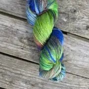 Hand-Dyed Yarn: 100% Merino, aran - 7 2 image 1
