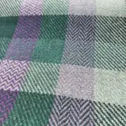 Three Sisters Tweed Fabric - thistle check image 1