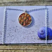 Two Sisters Tweed necklace image 1