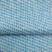 Two Sisters Tweed Fabric - turquoise sea image 2