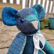 Tweed Teddy Bear image 2
