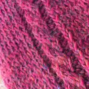 Hand Knitted merino blend cowl image 7