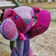 Tweed Teddy Bear image 9