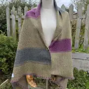 Two Sisters Tweed Shawl Lambswool image 5