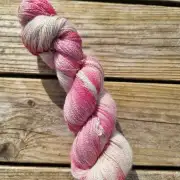 Hand-Dyed Yarn: Baby Alpaca and mulberry silk, lace image 2