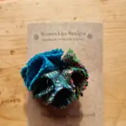 Three Sisters Tweed pin brooch image 1