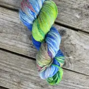 Hand-Dyed Yarn: 100% Merino, aran image 1