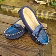 Suede and Tweed Slippers - Rockpool image 1