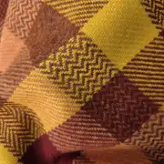 Two Sisters Tweed Fabric - autumn check image 8