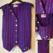 Bespoke Knitted Back Tweed Waistcoat image 5