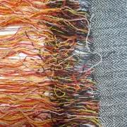 Textile Wall Art - 'tying-in' image 4