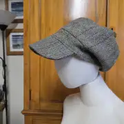 Two Sisters Tweed cap hat 57cm image 11