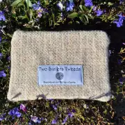 Two Sisters Tweed Zip Purse image 1