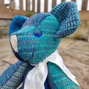 Tweed Teddy Bear image 3