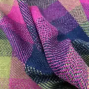 Two Sisters Tweed Fabric - Aurora Check #2 image 6