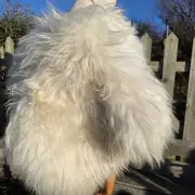 Two Sisters icelandic sheepskin cloak image 5