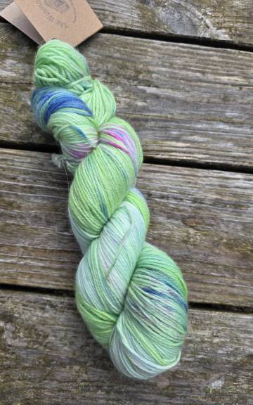 Hand-Dyed Yarn: 100% Merino, 4 ply - 1 8