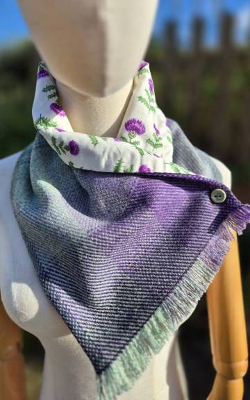 Three Sisters Tweed neck warmer