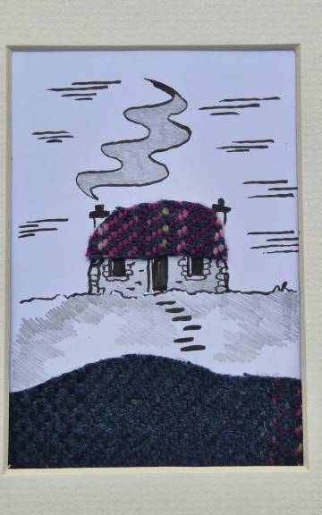 Tweed and pen original picture