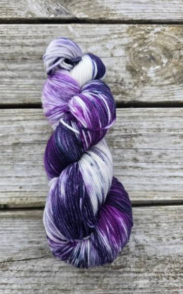 Hand-Dyed Yarn: 100% Merino, 4 ply - 7 2
