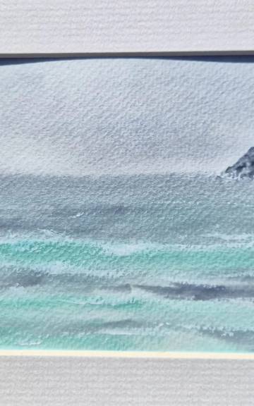 Mini Original Watercolour of seascape