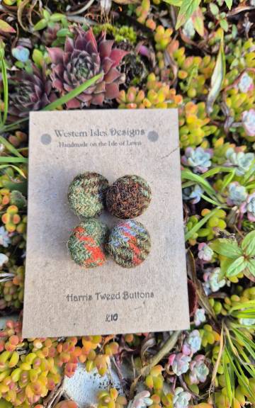 Harris Tweed buttons
