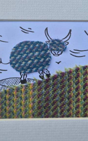 Tweed and pen original picture