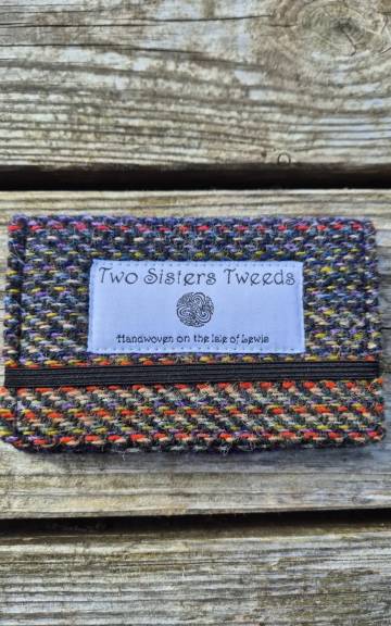 Two Sisters Tweed Card Holder