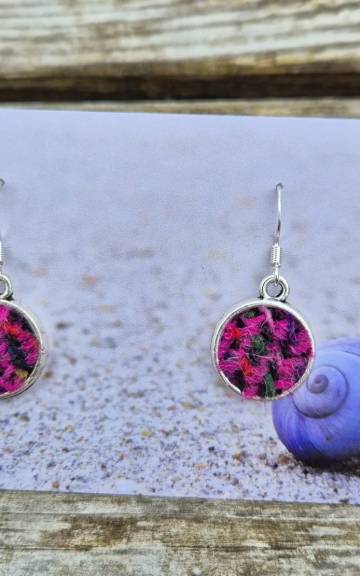 Two Sisters Tweed earrings