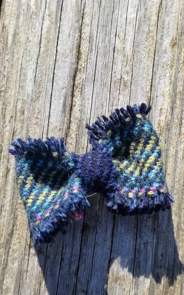 Three Sisters Tweed Hair Barrette