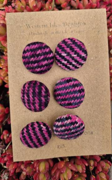 Two Sisters Tweed buttons - 4 2