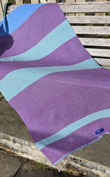 Merino Tweed Throw/Shawl