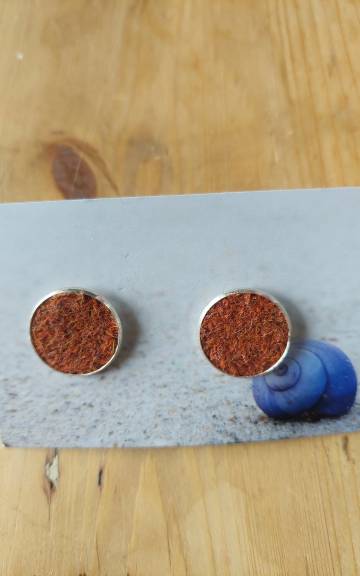 Harris tweed cufflinks - 2
