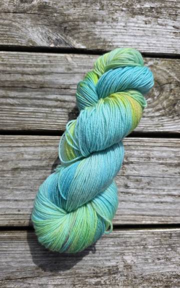 Hand-Dyed Yarn: 100% Merino, 4 ply