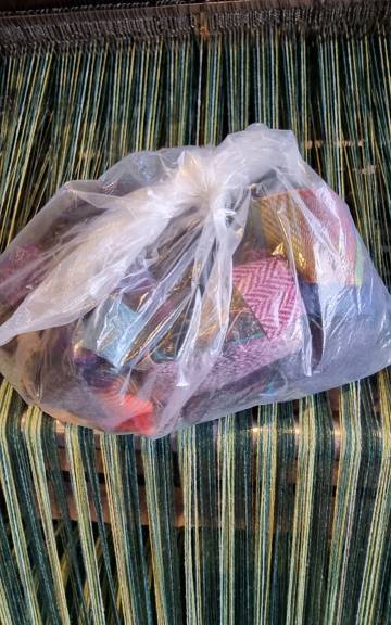 Three Sisters Tweed scraps
