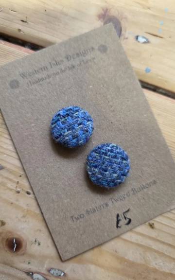 Two Sisters Tweed buttons