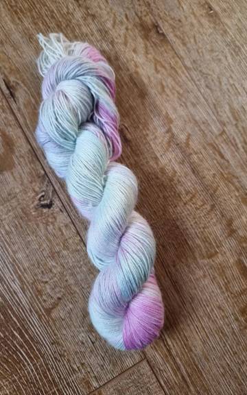 Hand-Dyed Yarn: Baby Alpaca, sock