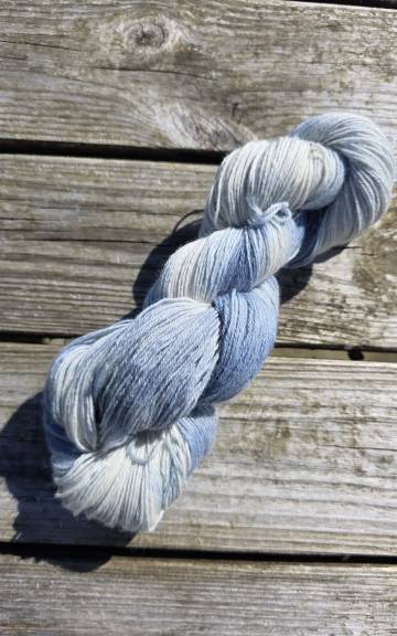 Hand-Dyed Yarn: Baby Alpaca, 4 ply - 1