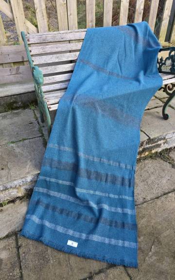 Two Sisters Tweed Throw heavyweight Xlong