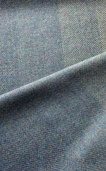 Two Sisters Tweed Fabric - Dusky blue ombre