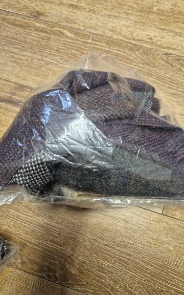 Harris Tweed scraps - 2 2