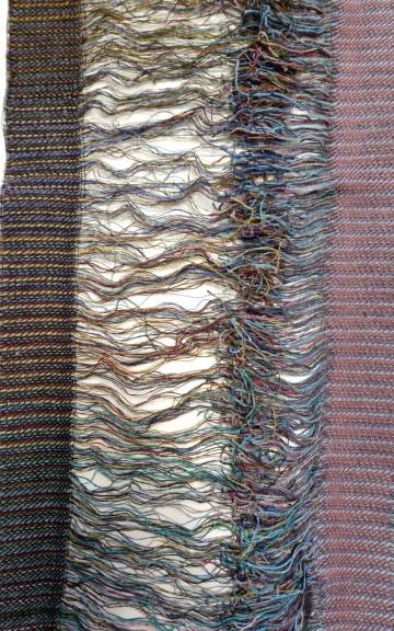 Textile Wall Art - 'tying-in'