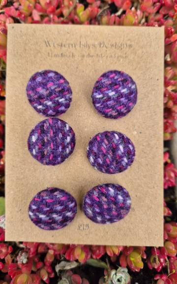 Two Sisters Tweed buttons - 11