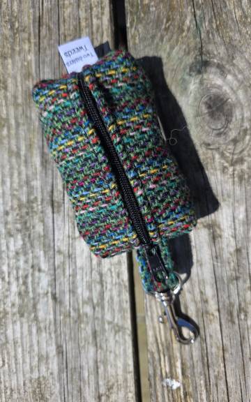 Three Sisters Tweed Bag Holder/ Headphones Case